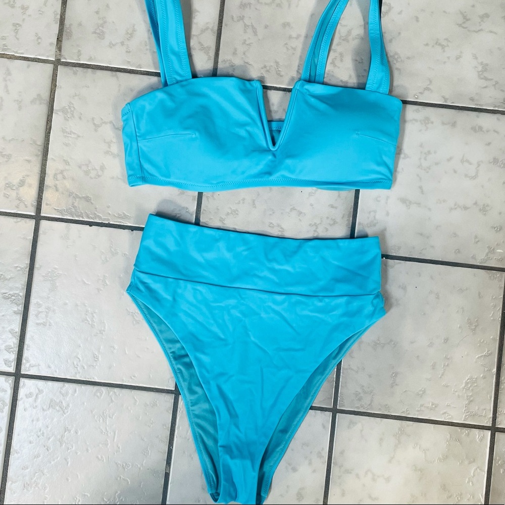 Aerie Aqua Bikini Bottom